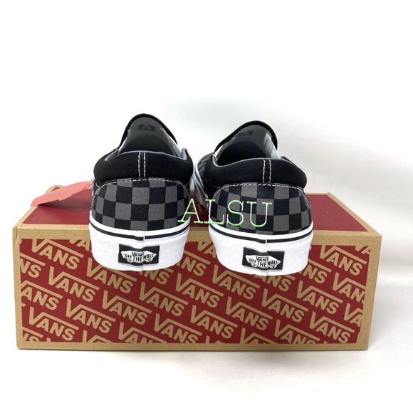 VANS Classic Slip-On Black Pewter Checkerboard Men - Picture 5 of 9